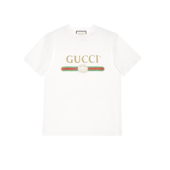 Gucci Tops - NEW Gucci White Tee with Iconic Logo